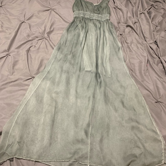 Green maxi dress - Picture 2 of 5